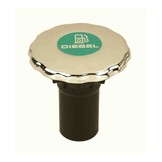 Tubo di riempimento gasolio, acqua o scarico con O-ring per tubo da 1 - 1/2 pollici; Non ventilato