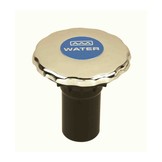 Diesel- , Water- or Waste- filler pipe with O-Ring for 1 - 1 / 2 inch Hose; Non-Vented