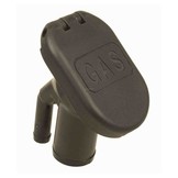 Vulpijp voor benzine of water met flip-top dop; geventileerd; voor 1-1 / 2 inch slang