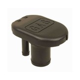 Tubo di riempimento per benzina o acqua con tappo flip top; ventilato; per tubo da 1-1 / 2 pollici