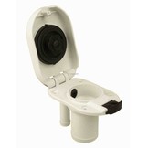 Vulpijp voor benzine of water met flip-top dop; geventileerd; voor 1-1 / 2 inch slang