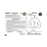 Luz LED bicolor de 12 V CC, montaje horizontal