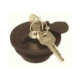 Tappo di chiusura antifurto dell'impianto di alimentazione dello yacht per tubo di riempimento da 1 1/2 pollice NON ventilato