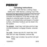 Yacht fuel system anti-theft locking-cap for NON-vented 1 1/2 inch filler pipe