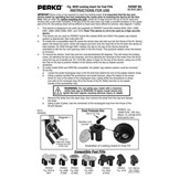 Système de carburant pour yacht Insert de verrouillage antivol pour tuyau de remplissage ventilé de 1 1/2 pouce