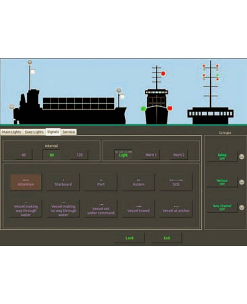 115/230 VAC SET - système de gestion des lanternes de navigation certifié