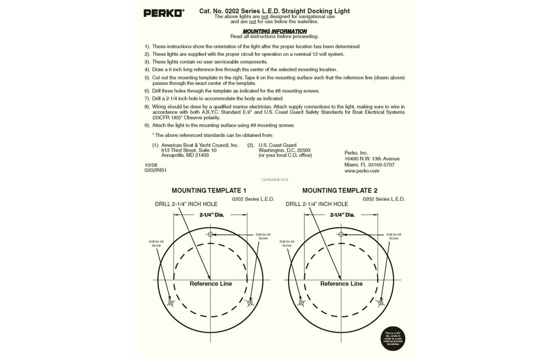 Luz LED de proa y ancla de barco en diseño recto o en ángulo