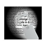 Lente retraibile tascabile a LED, lente 45 x 38 mm, ingrandimento 3 x