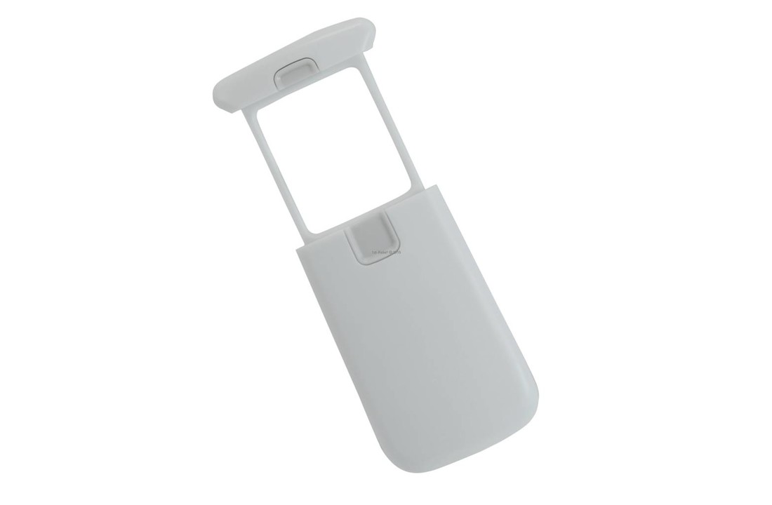 Lupa retráctil LED de bolsillo, lente de 45 x 38 mm, 3 aumentos