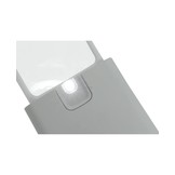 Pocket LED Retractable loupe, lens 45 x 38 mm, 3 x magnification