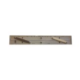 Parallel - ruler; Length 38.1 cm (15 inches)