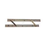 Parallel - liniaal; Lengte 38,1 cm (15 inch)