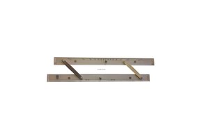 Parallel - liniaal; 38,1 cm (15 inch)