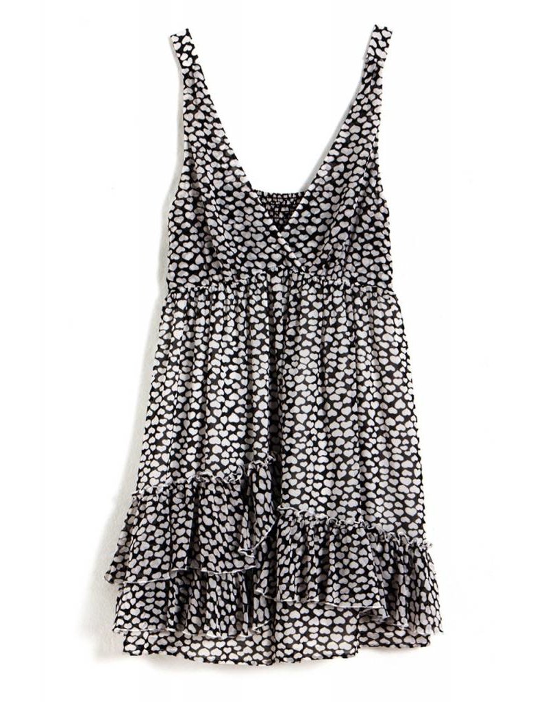 Carhart Collette, black kisses mid dress