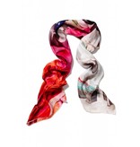 Coco Lee Tomorrow is today, Red printed scarf