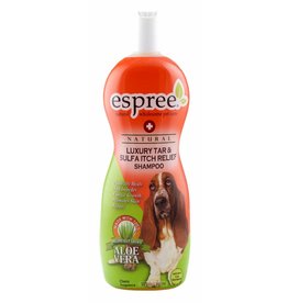 Espree Luxury Tar & Sulfa Itch Relief Hundeshampoo gegen Pilz, Hausreizungen 591ml