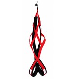 Northern Howl Weight Pulling Dog Harness, X - Back Style for Canicross, Bike, Sled, Scooter, Bike-, Ski-Joring, Jogging,... in red