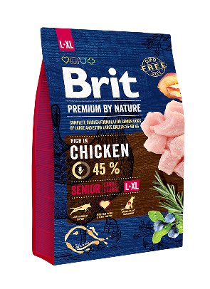 Brit Hundefutter Brit Premium by Nature Senior L+XL