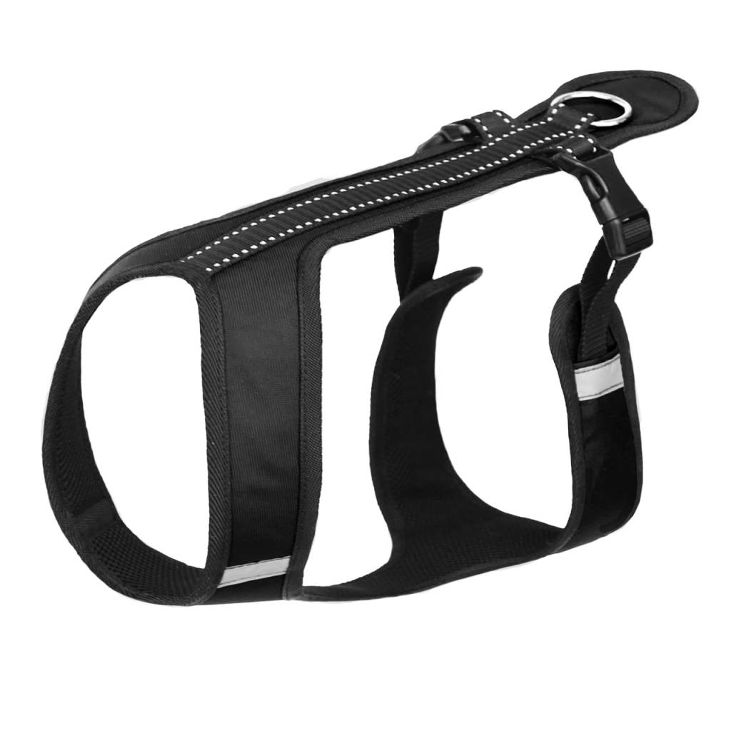 Northern Howl Northern Howl Canicross Sport Harness in black with Reflectors