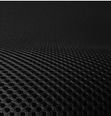 Lasagroom Air Mesh Tissu Noir 4mm - OEKO-TEX® STANDARD 100