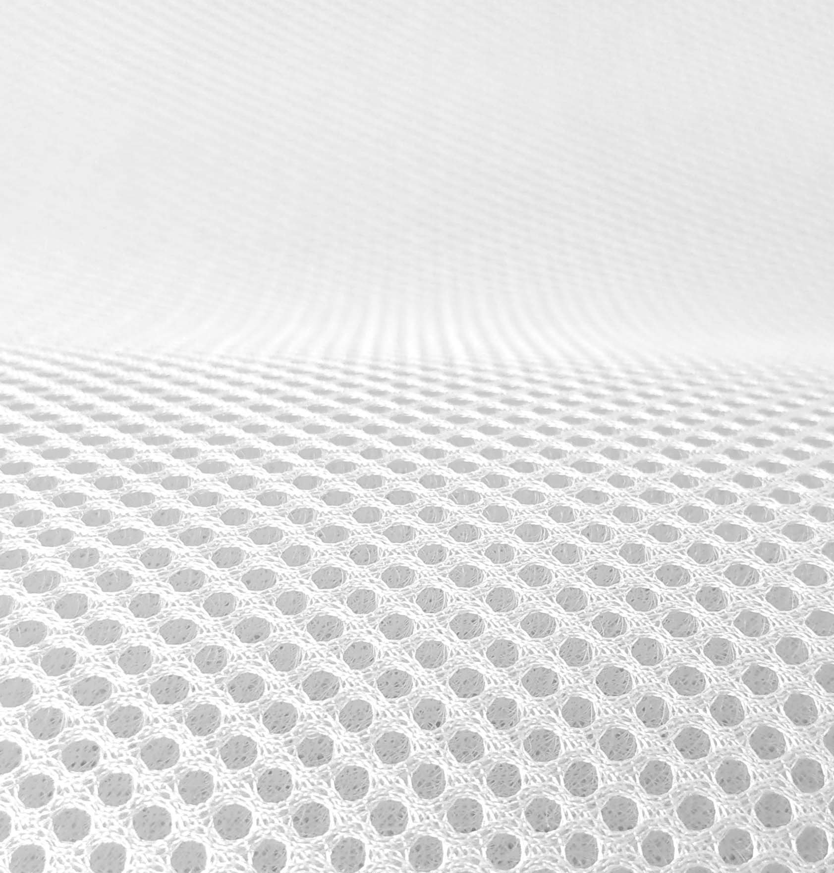 Lasagroom Air Mesh Fabric White 4mm