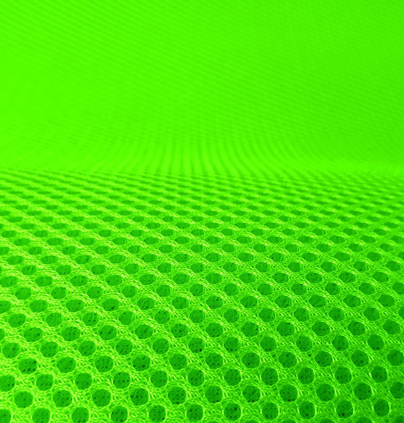 Lasagroom Air Mesh Fabric Neon Green 3,5mm