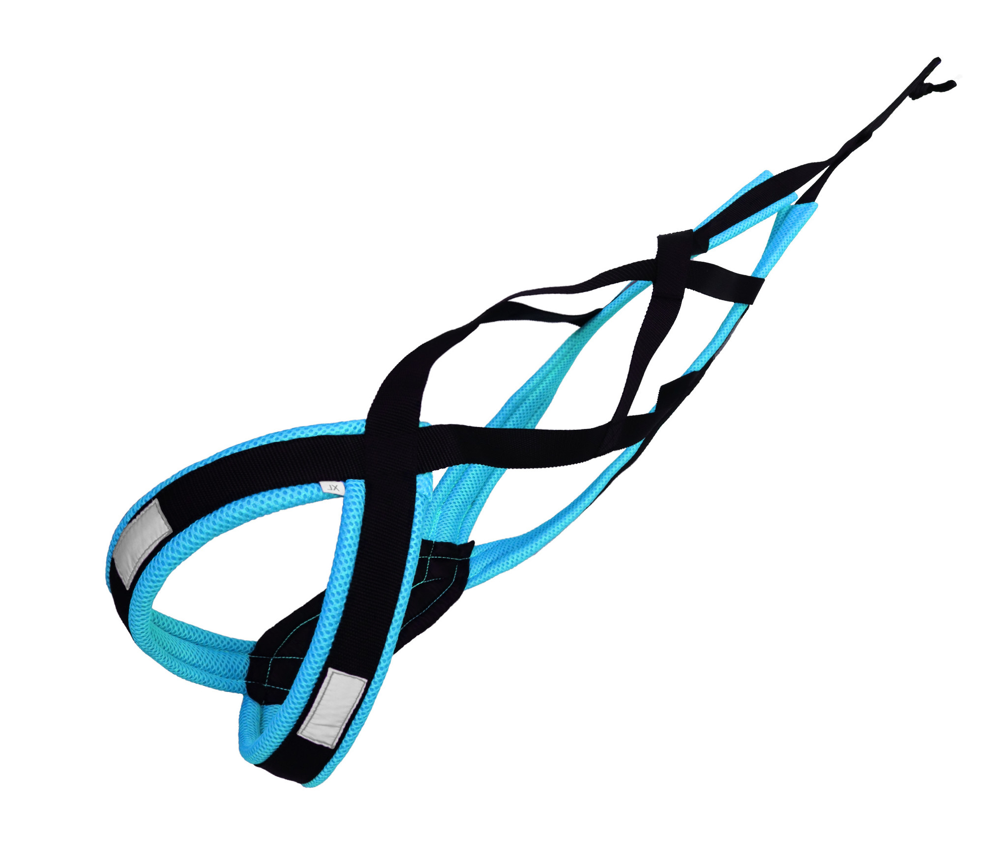 LASALINE Zuggeschirr für Hunde X-Back für Canicross Scooter Bikejöring Schlitten