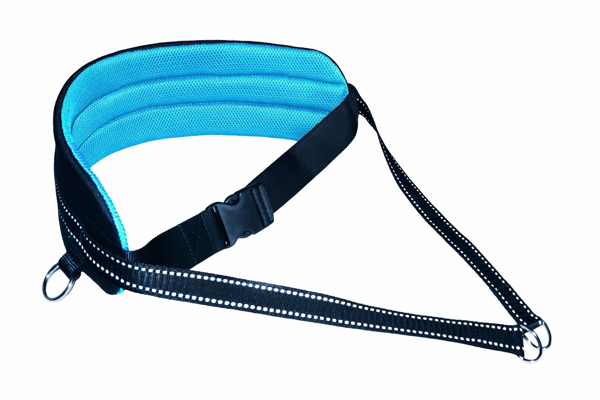 LASALINE LASALINE Handsfree Canicross dog walking running jogging waist belt - bleu clair