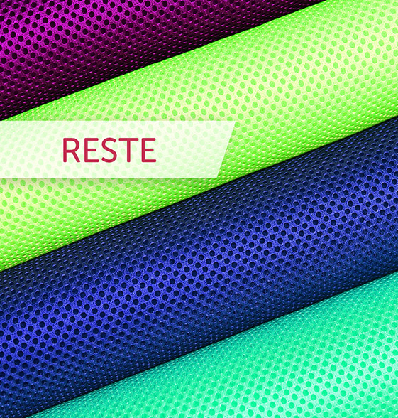 Airmesh  reste - couleurs diverses