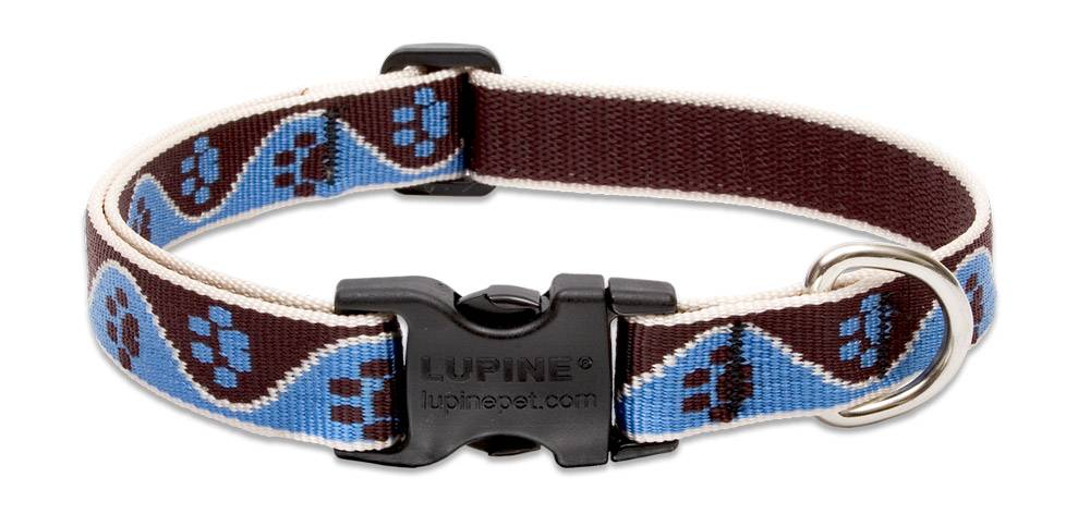 Lupinepet Hundehalsband Muddy Paws / Breite 19mm