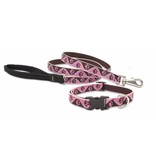 Lupinepet Hundeleine Tickled Pink / Breite 19mm