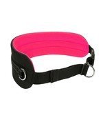 LASALINE Mains-libres chien marchant Courir jogging Ceinture - noir néon rose