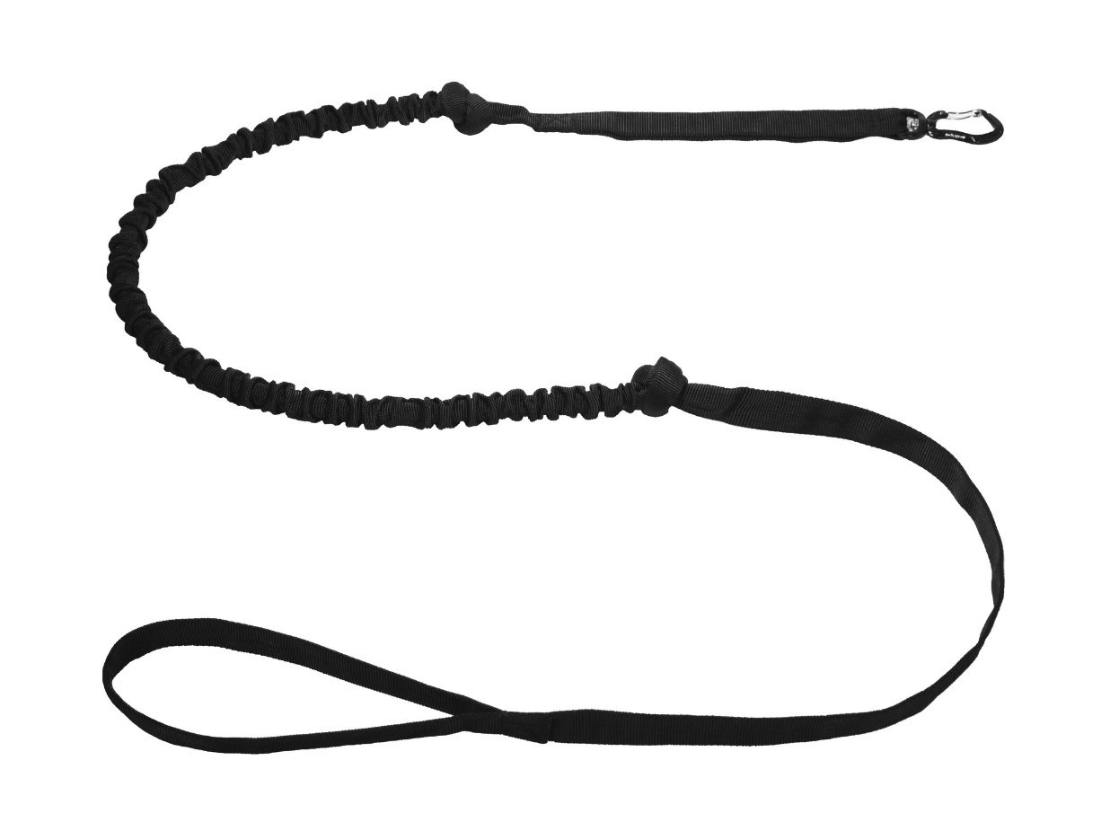 Northern Howl Hands free Dog Leash with integrated Bungee - black
