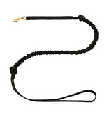 LasaLine Hands free Dog Leash with integrated Bungee - black