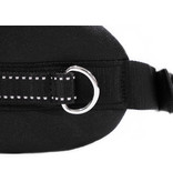 LASALINE LASALINE Handsfree Dog Walking Running Jogging Waist Belt -  black Pedding/ black with reflectors