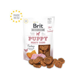 Brit Hundefutter Brit Jerky Snack – Turkey Meaty coins for Puppies