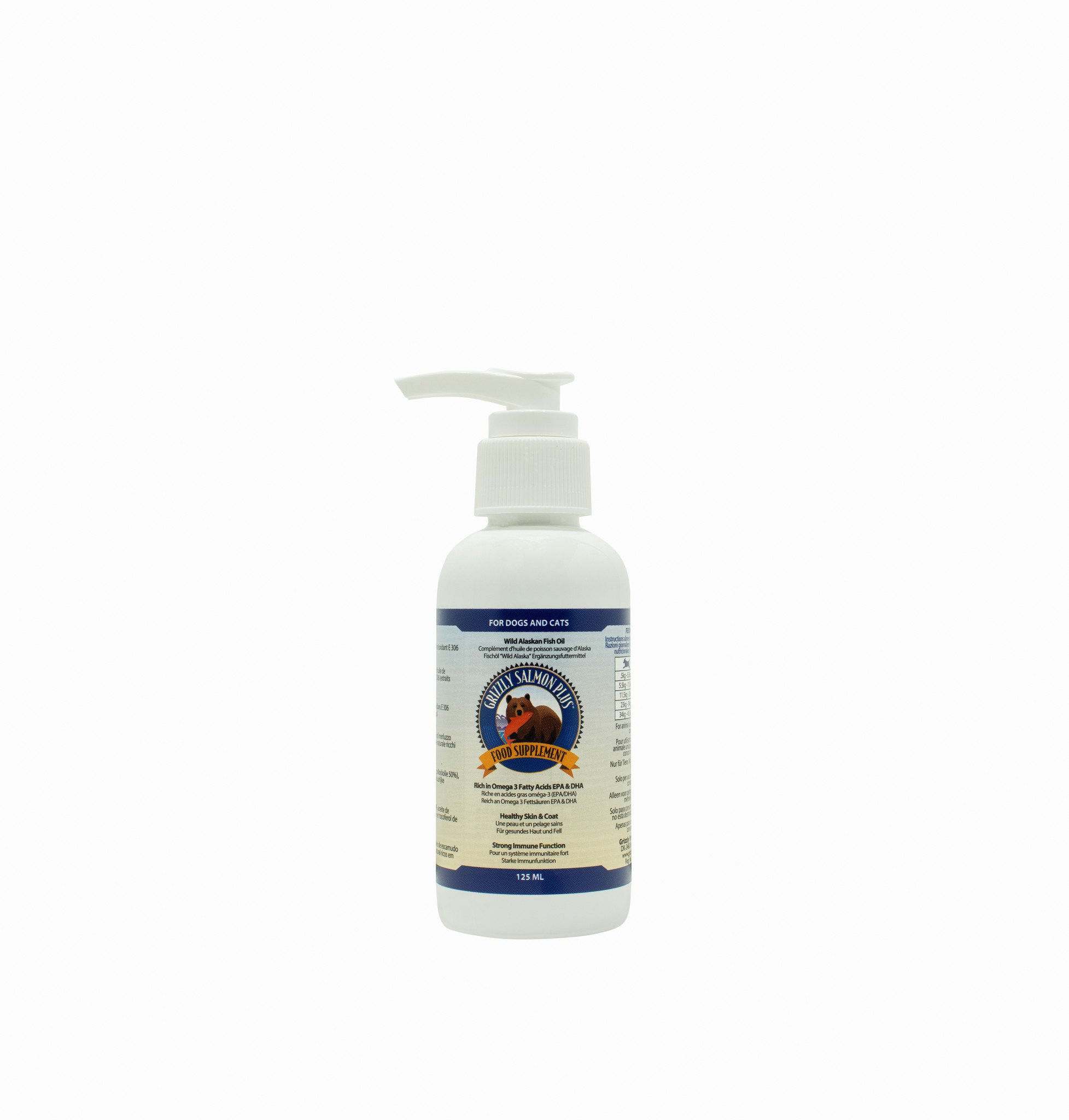 Grizzly Wild Salmon Oil - Wild Salmon Oil from Alaska