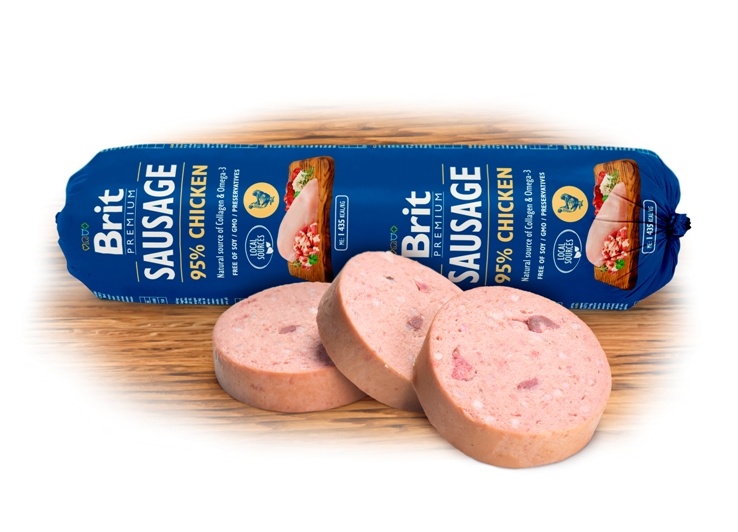 Brit Hundefutter Brit Premium Sausage Chicken