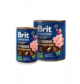 Brit Hundefutter Brit Premium by Nature Chicken with Hearts