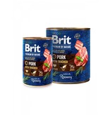 Brit Hundefutter Brit Premium by Nature Pork with Trachea - Fleischpastete mit Schweinelunge