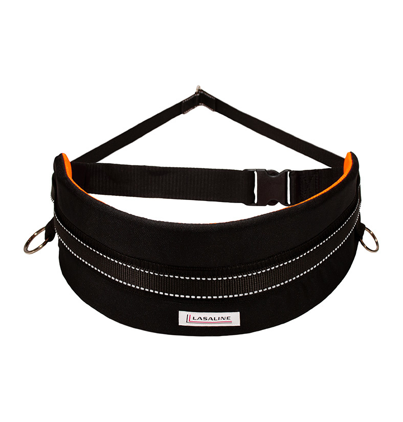 LASALINE LASALINE Handsfree Canicross dog walking running jogging waist belt -  neon orange