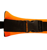 LASALINE LASALINE Handsfree Canicross dog walking running jogging waist belt -  orange fluo