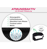 LASALINE LASALINE Mains-libres chien marchant Courir jogging Ceinture - noir Pedding / réflecteurs noirs