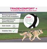 LASALINE LASALINE Weight Pulling Dog Harness, X - Back Style in black