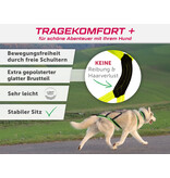 LASALINE LASALINE Weight Pulling Dog Harness, X - Back Style  in neon yellow/black