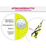 LASALINE LASALINE X Back Geschirr in Schwarz Neongelb