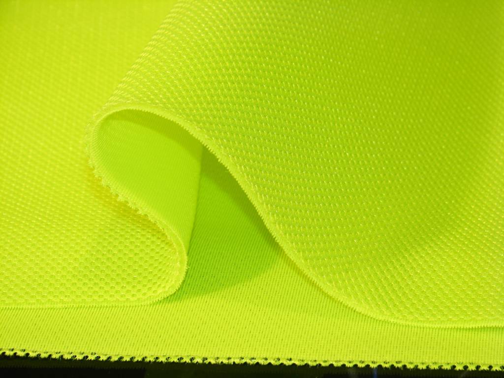 Lasagroom Air Mesh Tissu jaune fluo - 1 rouleau – 50 m