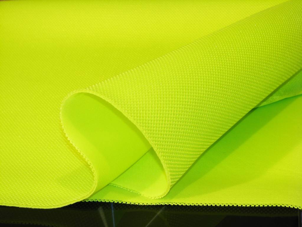 Lasagroom Air Mesh Fabric Neon Yellow - 1 Roll 50m