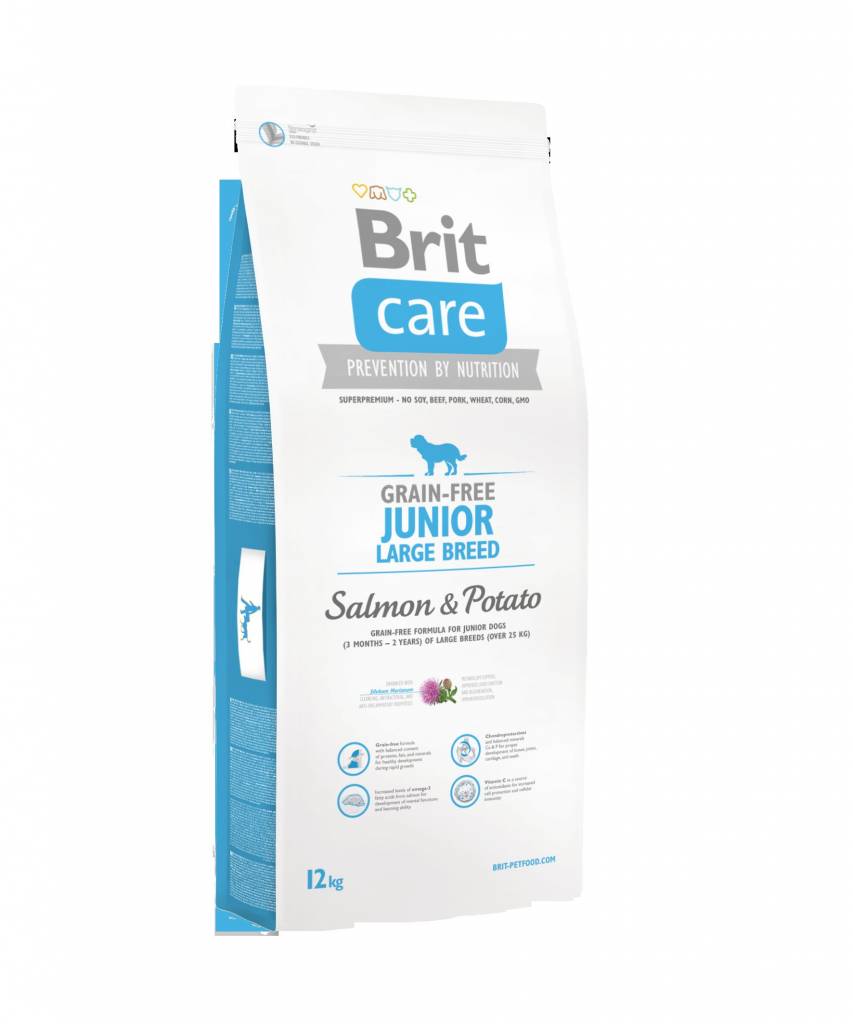 Brit Hundefutter Brit Care Junior Large Breed Salmon & Potato