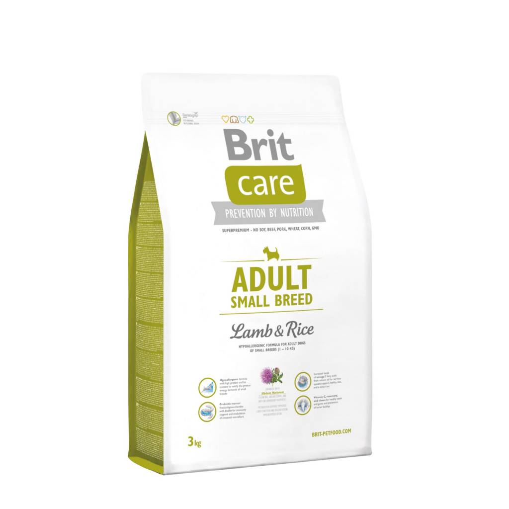 Brit Hundefutter Brit Care Adult Small Breed Lamb & Rice